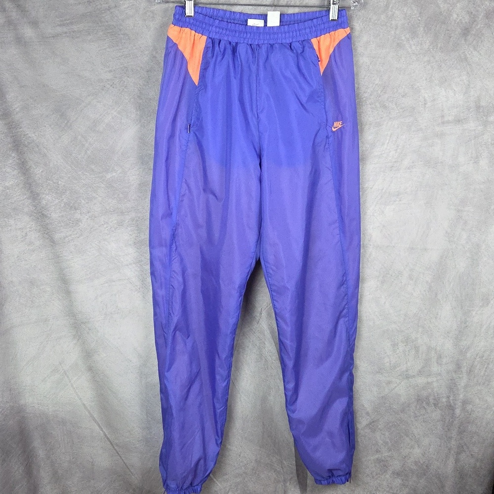 VINTAGE Nike Windbreaker Tracksuit Set - Rare 90s Style Size Medium - Picture 12 of 16